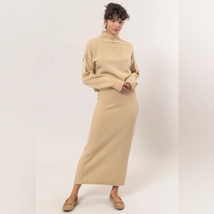 Ana Sweater And Midi Skirt Two-Piece Set